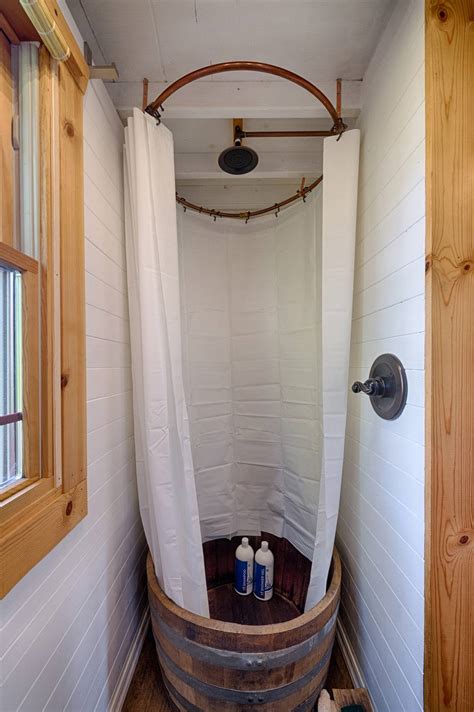 tiny house metal shower|best showers for small bathrooms.